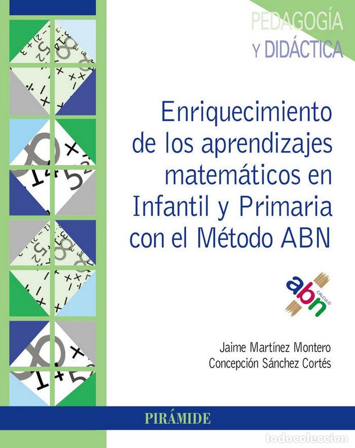 books: ENRIQUECIMIENTO DE LOS APRENDIZAJES MATEMATICOS EN INFANTIL - MARTINEZ MONTERO, JAIME