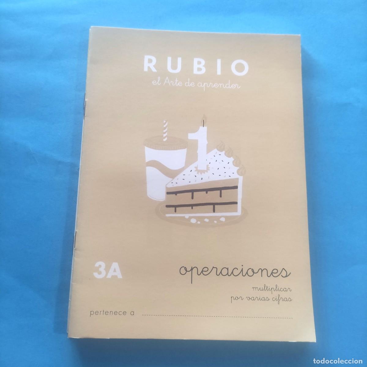 Libri: CUADERNOS RUBIO . OPERACIONES ** 3A ** NUEVOS SIN USO