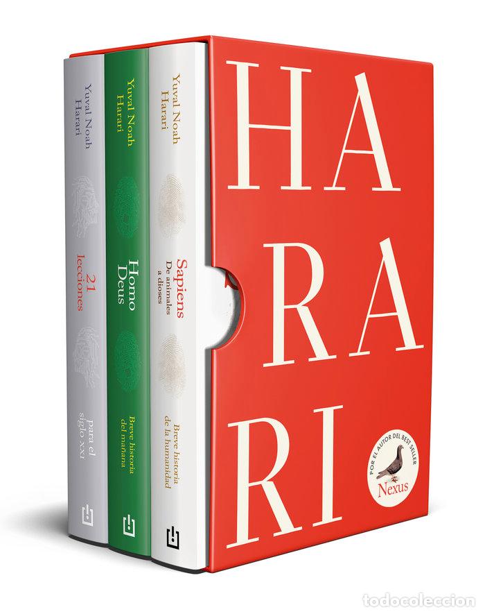 Libros: ESTUCHE HARARI CONTIENE SAPIENS 21 LECCIONES PARA EL SIGLO - YUVAL NOAH HARARI