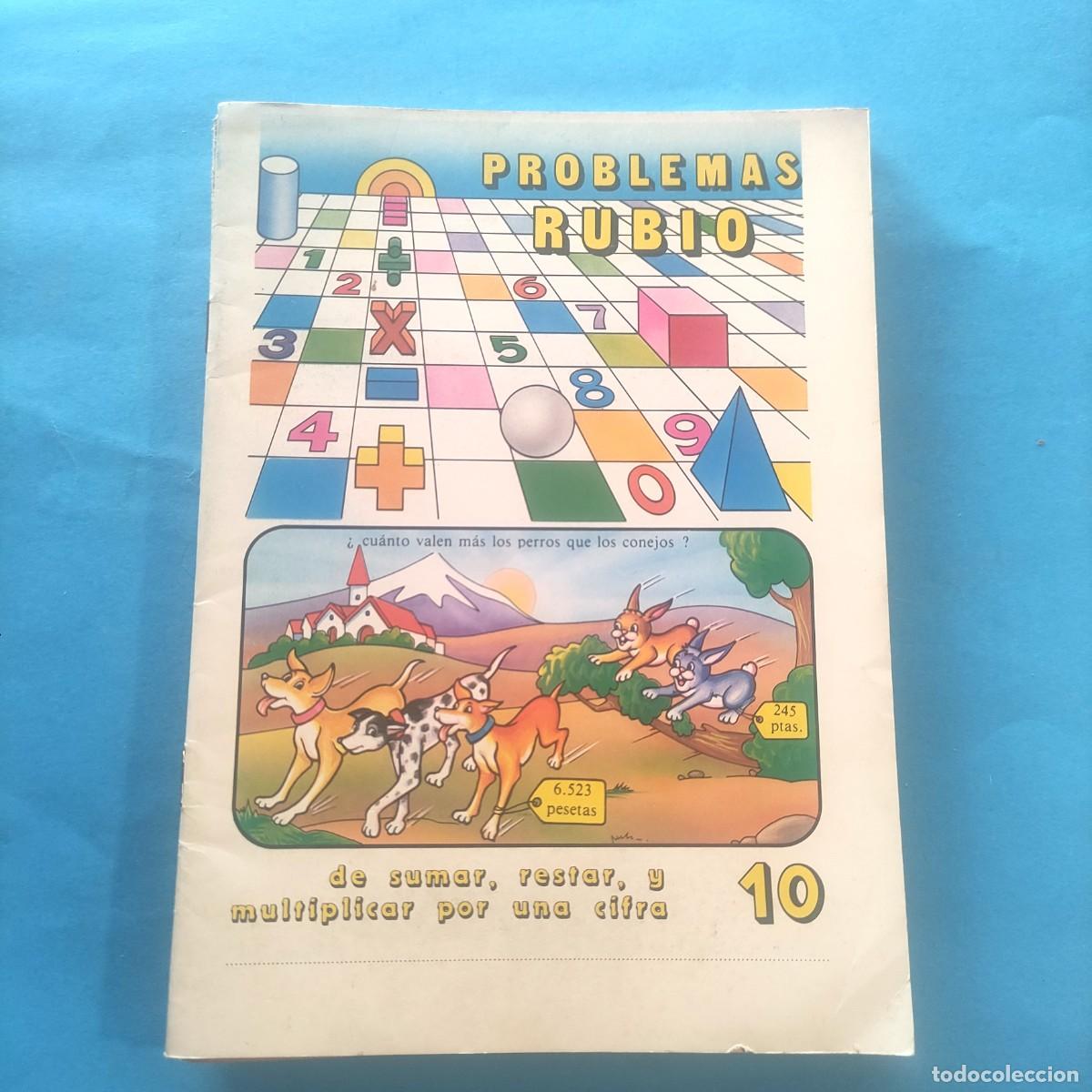 Libros: CUADERNOS RUBIO . PROBLEMAS . N&ordm; 10 ** NUEVOS **