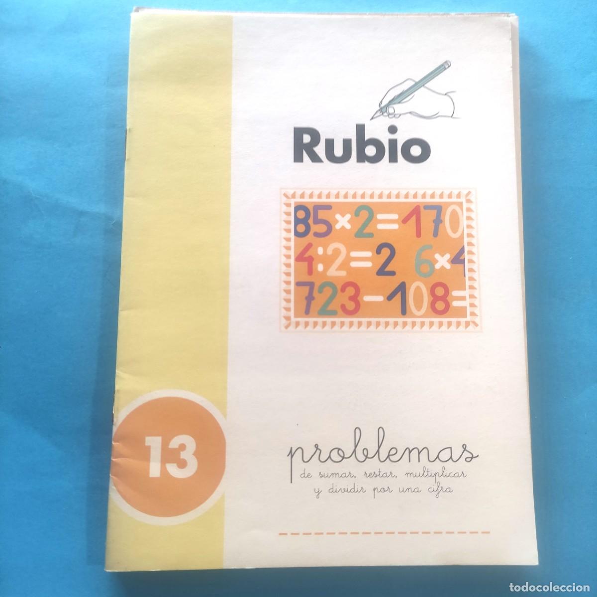 Livros: CUADERNOS RUBIO . PROBLEMAS . N&ordm; 13 ** NUEVOS **