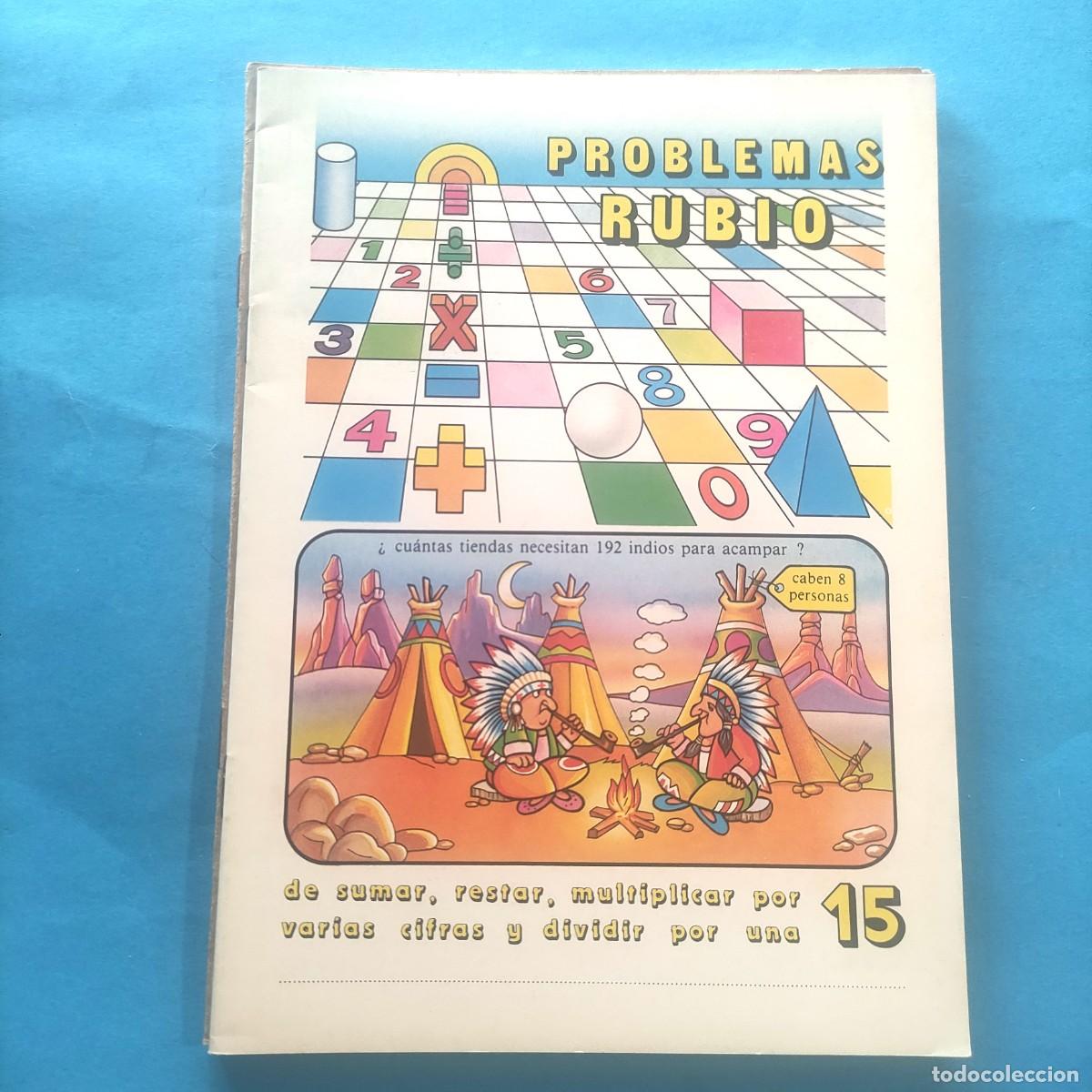 B&uuml;cher: CUADERNOS RUBIO . PROBLEMAS . N&ordm; 15 ** NUEVOS **