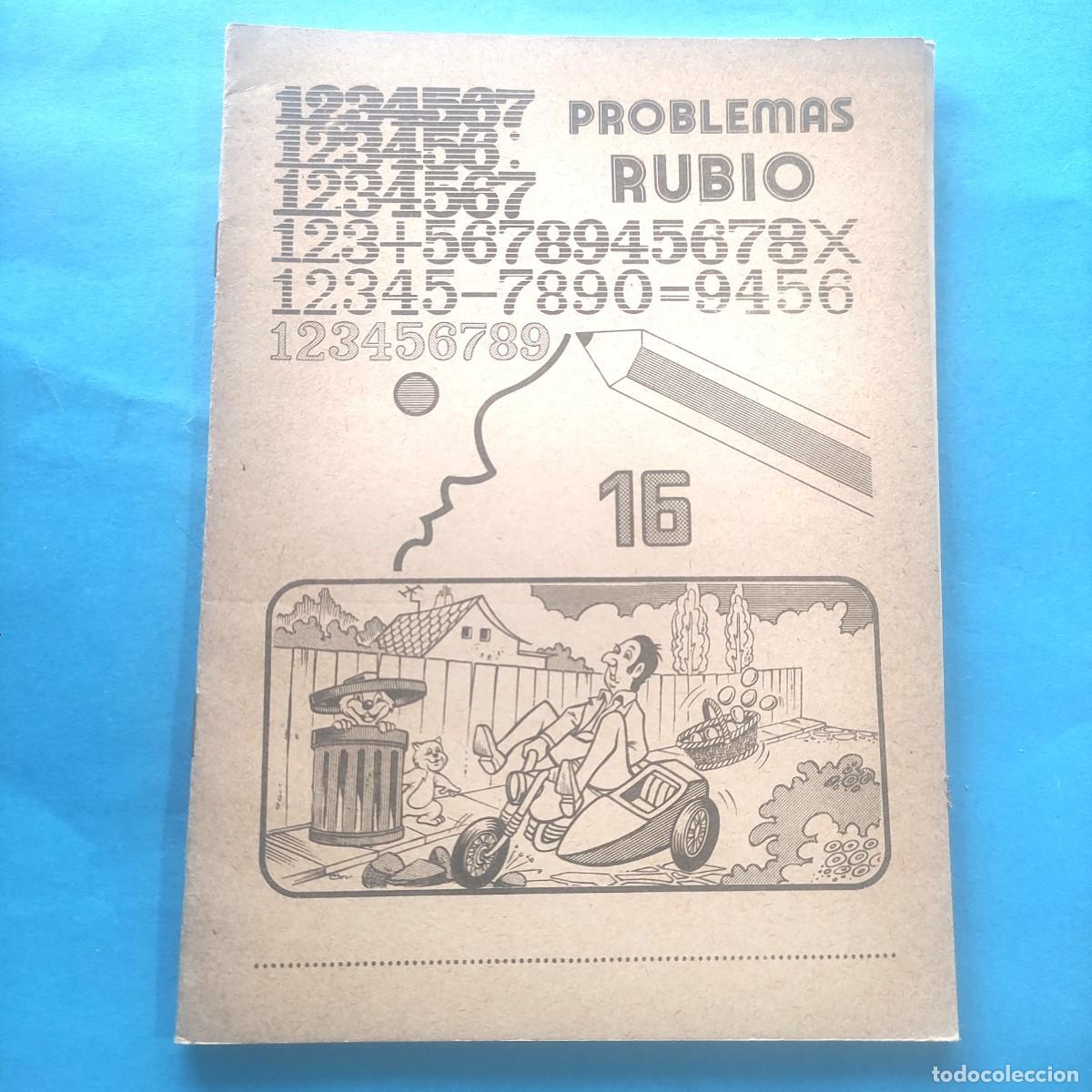 Libros: CUADERNOS RUBIO . PROBLEMAS . N&ordm; 16 ** NUEVOS **