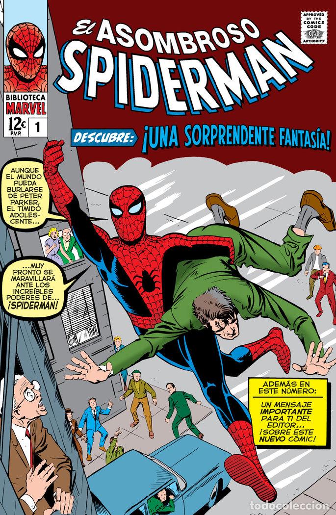 Livros: EL ASOMBROSO SPIDERMAN 1 1962 63 - JACK KIRBY