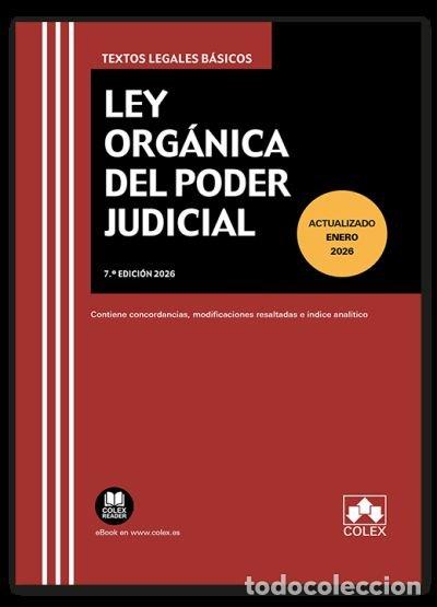 Libros: LEY ORGANICA DEL PODER JUDICIAL 7&ordf; ED - AA.VV