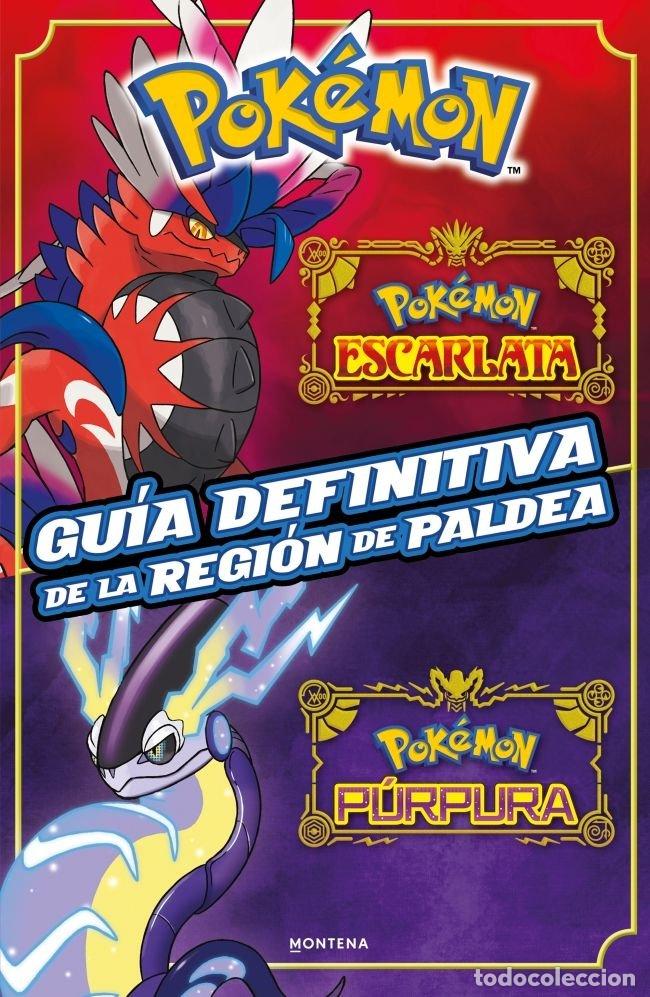 books: GUIA DEFINITIVA DE LA REGION PALDEA LIBRO OFICIAL POKEMON E - THE POKEMON COMPANY