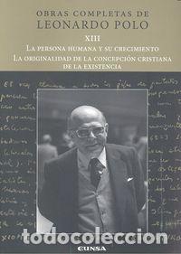 books: PERSONA HUMANA Y SU CRECIMIENTO XIII - POLO BARRENA, LEONARDO