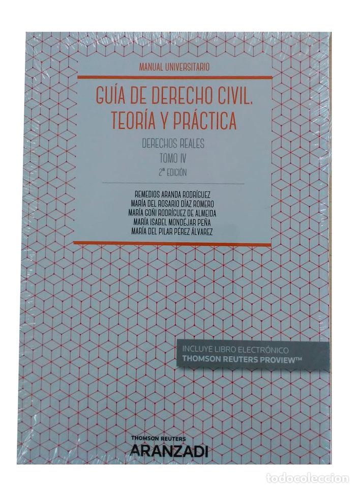 Libros: GUIA DE DERECHO CIVIL T.IV TEORIA Y PRACTICA 2019 - ARANDA RODRIGUEZ, REMEDIOS