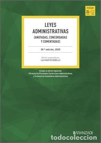 Libri: LEYES ADMINISTRATIVAS 30&ordm; ED - MARTIN REBOLLO, LUIS
