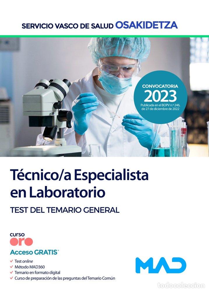 B&uuml;cher: TECNICO/A ESPECIALISTA LABORATORIO OSAKIDETZA-SERVICIO - 7 EDITORES