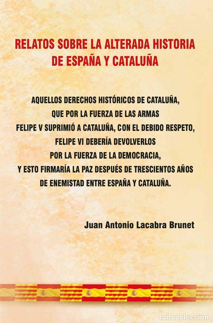 B&uuml;cher: RELATOS SOBRE LA ALTERADA HISTORIA DE ESPA&Ntilde;A Y CATALU&Ntilde;A - LACABRA BRUNET, JUAN ANTONIO