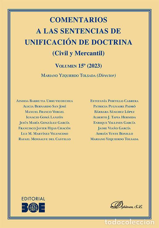 Libros: COMENTARIOS A LAS SENTENCIAS DE UNIFICACION DE DOCTRINA (CIV - .