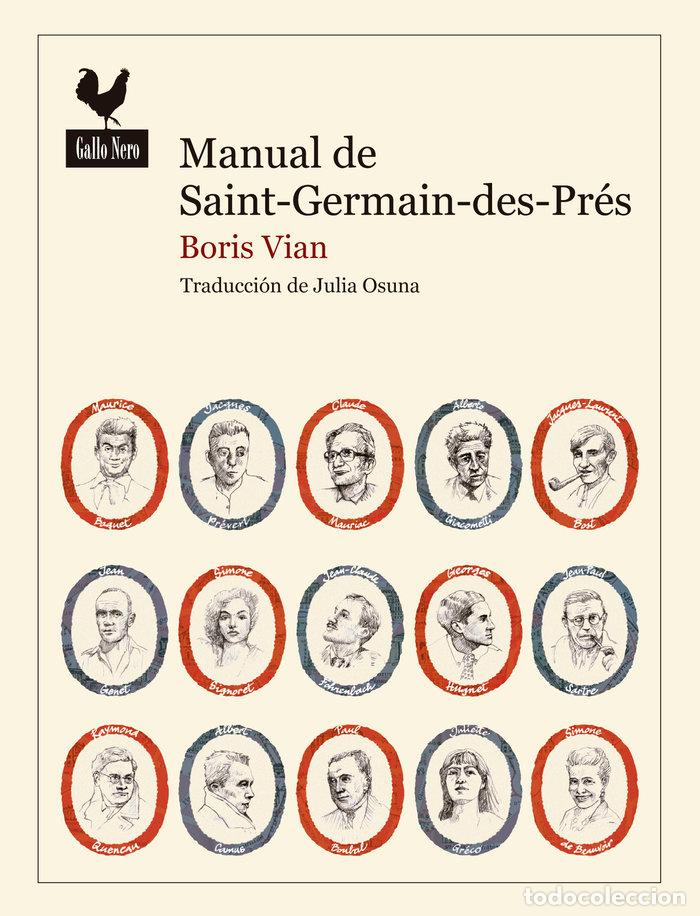 Livres: MANUAL DE SAINT-GERMAIN-DES-PRES - VIAN, BORIS