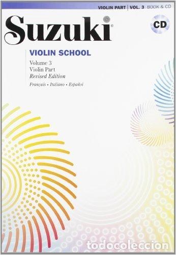 Libros: SUZUKI VIOLIN SCHOOL CON CD VOL 3 - AA.VV.