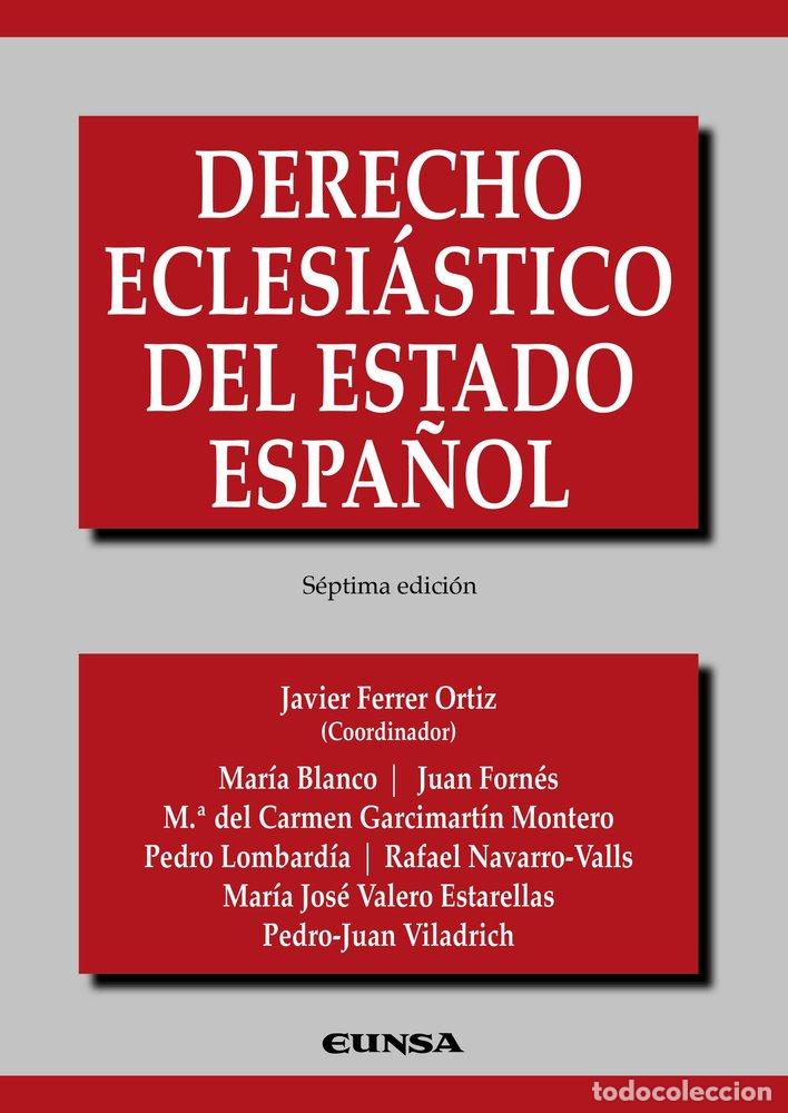 books: DERECHO ECLESIASTICO DEL ESTADO ESPA&Ntilde;OL - BLANCO FERNANDEZ, MARIA