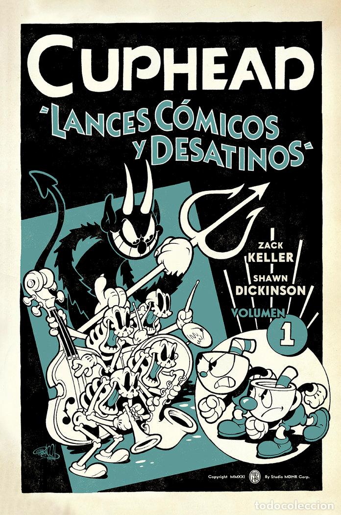 Livros: CUPHEAD 1 LANCES COMICOS Y DESATINOS - KELLER, ZACK