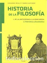 Libros: HA. FILOSOFIA I 2 DE ANTIGUEDAD A ED MEDIA PATRISTICA Y ESC - REALE, GIOVANNI