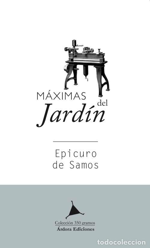 Libros: MAXIMAS DEL JARDIN - DE SAMOS, EPICURO