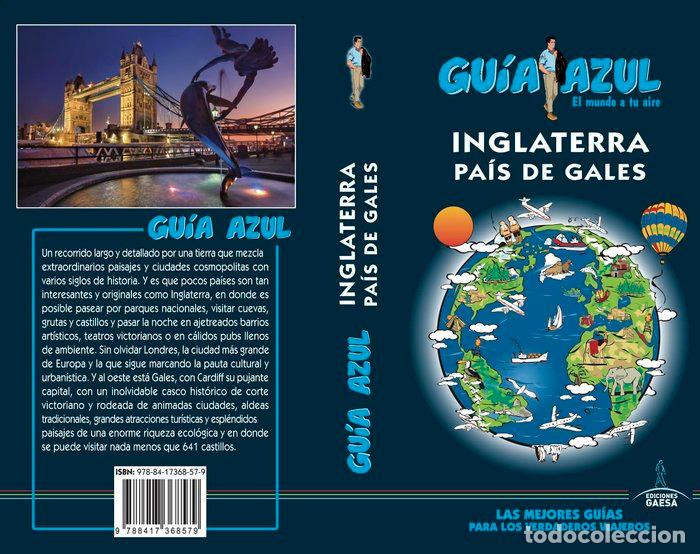 Livres: INGLATERRA PAIS DE GALES GUIA AZUL 18 - MONREAL, MANUEL