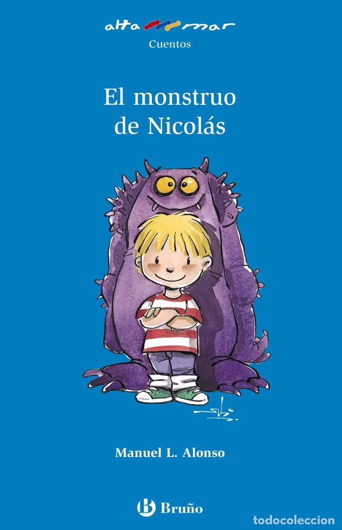Libros: MONSTRUO DE NICOLAS,EL ALTAMAR AZUL 6 A&Ntilde;OS 199 - ALONSO, MANUEL L.