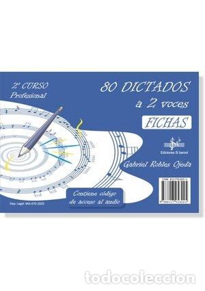 Libri: 80 DICTADOS A 2 VOCES 2&ordm; CURSO PROFESIONAL - ROBLES OJEDA, GABRIEL
