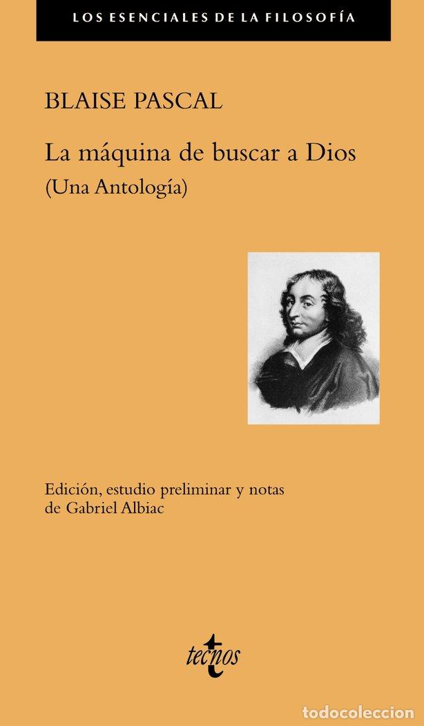 Livros: MAQUINA DE BUSCAR A DIOS,LA - PASCAL, BLAISE