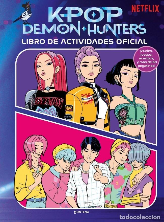books: KPOP DEMON HUNTERS LIBRO DE ACTIVIDADES OFICIAL - KPOP DEMON HUNTERS
