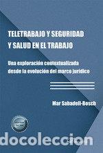 Libros: TELETRABAJO Y SEGURIDAD Y SALUD EN EL TRABAJO - SABADELL-BOSCH, MAR