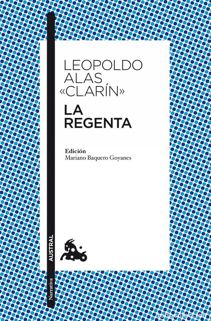 Libros: REGENTA,LA - ALAS CLARIN, LEOPOLDO