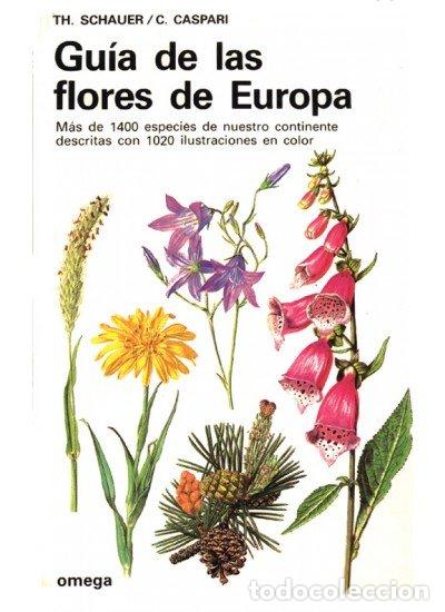 books: GUIA FLORES EUROPA SCHAUER - SCHAUER CASPARI