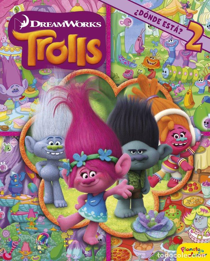 Libros: TROLLS DONDE ESTA 2 - DREAMWORKS