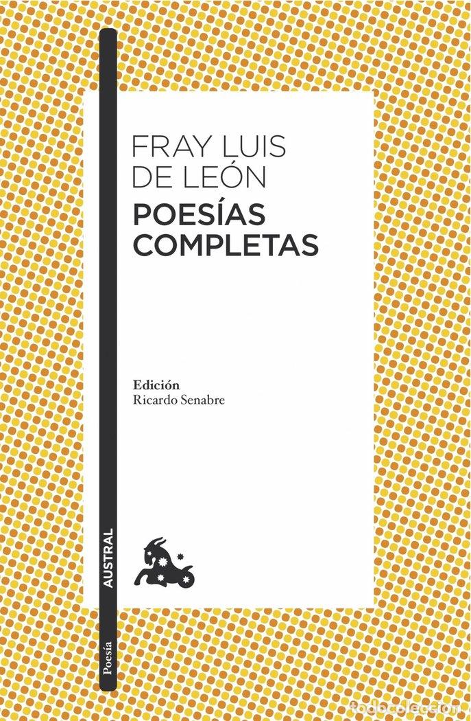 Libri: POESIAS COMPLETAS - LEON, FRAY LUIS DE