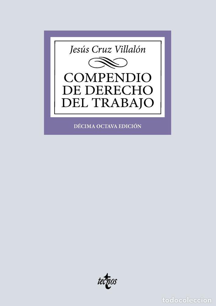 Libri: COMPENDIO DE DERECHO DEL TRABAJO - CRUZ VILLALON, JESUS