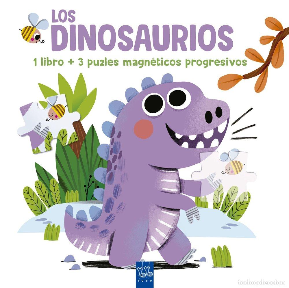 Livres: LEE Y JUEGA CON PUZLES MAGNETICOS LOS DINOSAURIOS - YOYO