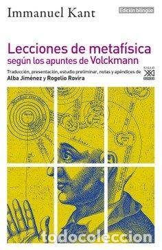 B&uuml;cher: LECCIONES DE METAFISICA DE KANT SEGUN APUNTES DE VOLCKMANN - KANT, IMMANUEL