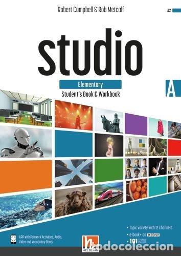 books: STUDIO 2S ELEMENTARY A SB/WB + E-ZONE - VARIOS AUTORES