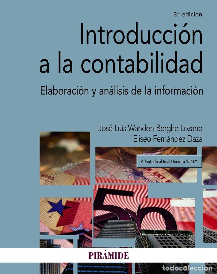 Livres: INTRODUCCION A LA CONTABILIDAD - WANDEN-BERGHE, JOSE LUIS
