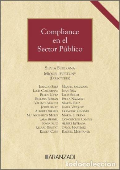 Libros: COMPLIANCE EN EL SECTOR PUBLICO 2&ordf; EDICION - SILVIA SUBIRANA DE LA CRUZ