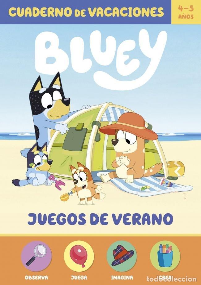 Libri: BLUEY CUADERNO DE VACACIONES JUEGOS DE VERANO 4 5 A&Ntilde;OS - BLUEY