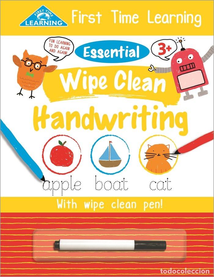 B&uuml;cher: FIRST TIME LEARNING WIPE CLEAN HANDWRITING - IGLOOBOOKS