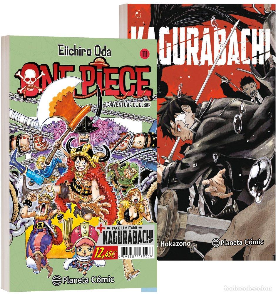 Libros: ONE PIECE 111 Y KAGURABACHI 1 PACK ESPECIAL - VARIOS AUTORES