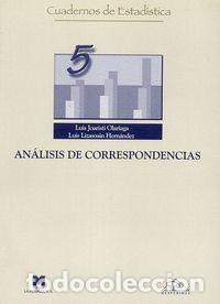 books: ANALISIS DE CORRESPONDENCIAS (5) - JOARISTI, LUIS