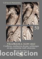 books: VILAFRANCA (1239-1412) - ROYO PEREZ, VICENT