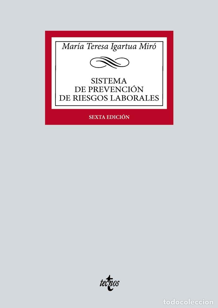 books: SISTEMA DE PREVENCION DE RIESGOS LABORALES - IGARTUA MIRO, MARIA TERESA