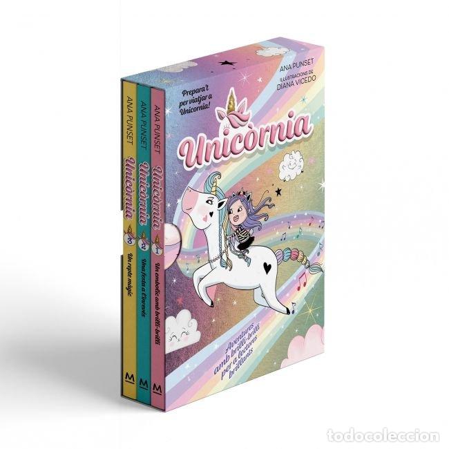 Livros: UNICORNIA ESTOIG ESPECIAL UNICORNIA LLIBRES 1 AL 3 - ANA PUNSET
