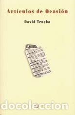 B&uuml;cher: ARTICULOS DE OCASION - TRUEBA, DAVID