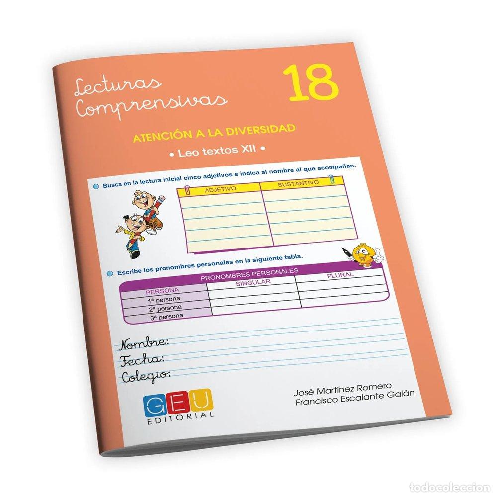 Libros: LECTURAS COMPRENSIVAS 18 LEO TEXTOS XII - MARTINEZ, JOSE