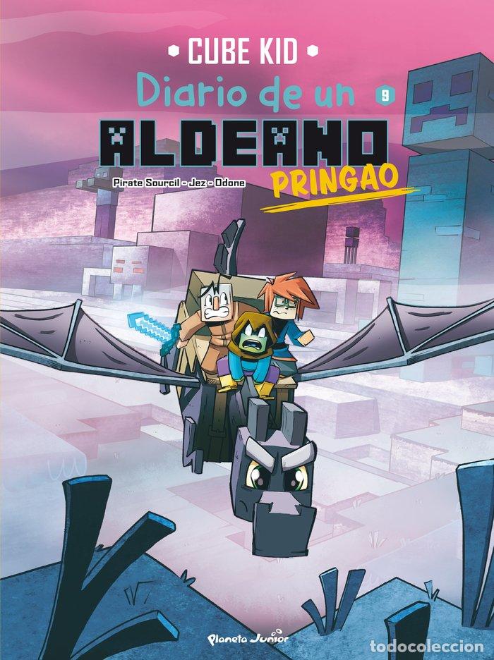 Libros: MINECRAFT DIARIO DE UN ALDEANO PRINGAO COMIC 9 - CUBE KID