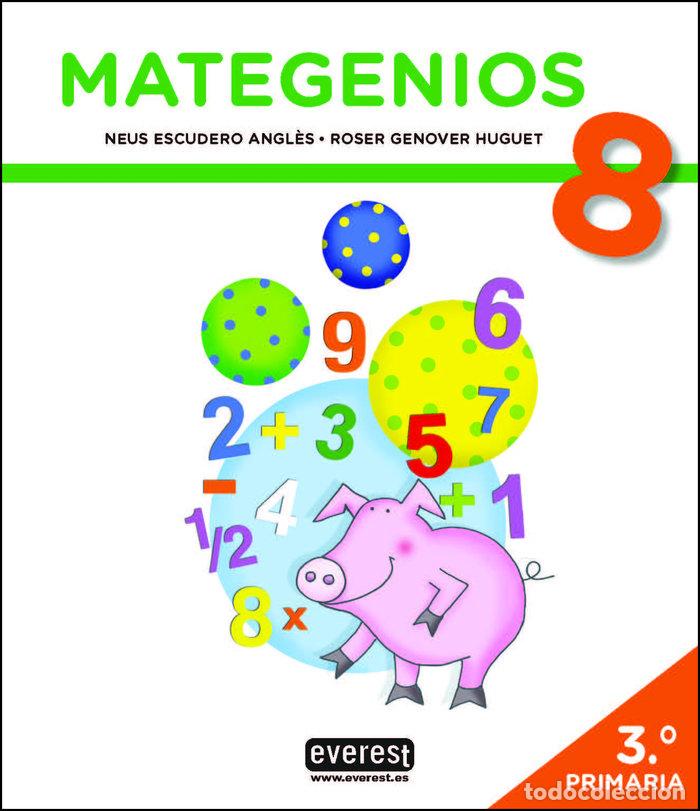 Livros: MATEGENIOS 8 - ESCUDERO ANGL&Ocirc;S, NEUS