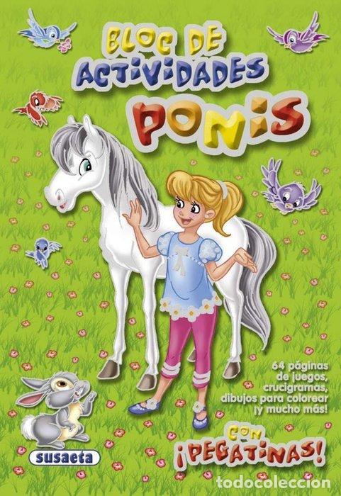 Livros: PONIS BLOC DE ACTIVIDADES CON PEGATINAS VERDE - SUSAETA, EQUIPO